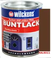 Produktbild: Buntlack Kunstharzfarbe Kunstharzbasis 375ml Hochglanz Farbe Nussbraun RAL8011