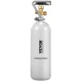 Produktbild: VEVOR CO2-Tank (2 kg) CO2 Flasche aus legiertem Stahl, CO2-Lufttank mit grauer Sprühbeschichtung, DIN477-Ventil, Griff und einstellbarem Druck