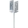Produktbild: Gah - Alberts U-pfostenträger, Breitenverstellbar 71 - 131 Mm, Disp., Z. Einbetonieren