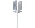 Produktbild: U-Pfostenträger verstellbar z. Einbetonieren 71-131 x 110 x 200 mm galv. verzink