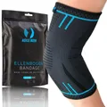 Produktbild: AGILE NOW Ellenbogenbandage L (Hochwertige Ellenbogenbandage Tennisarm), Atmungsaktiv & Rutschfest