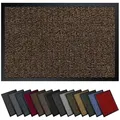 Produktbild: Gentle North Fußmatte für Innen & Außen - Schmutzfangmatte braun|schwarz 60 cm x 90 cm