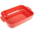 Produktbild: Peugeot Auflaufform, Rot, Keramik, 32x7.2x21.7 cm, Kochen, Auflaufformen