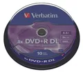 Produktbild: Verbatim DVD+R DL 8,5GB 10er Spindel 43666