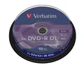 Produktbild: Verbatim DVD+R Double Layer Matt Silver 8.5 GB, 8x, 10er DVD-Rohlinge #1907536
