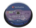 Produktbild: VERBATIM DVD+R DL 8.5GB 8x Speed 10er Spindel Rohlinge Oberfläche Matt Silver