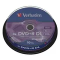 Produktbild: verbatim DVD+R 8,5 GB Double Layer, 10 St.