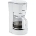 Produktbild: Severin Kaffeemaschine KA 4323, mit Glaskanne, 1,25 Liter, 900 Watt, weiß, bis zu 10 Tassen