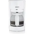 Produktbild: Severin Kaffeemaschine 10-Tassen weiß