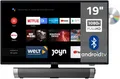 Produktbild: Reflexion_TV LDDW19iSB+ DVD-PlayerSmart-TV 19 Zoll für Wohnmobile und Wohnwagen 12V KFZ-Adapter mit Soundbar HD Auflösung HDMI, WLAN, Bluetooth erschütterungsfest, schwarz, LDDW19i+