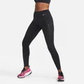 Produktbild: Nike Dri-FIT GO Mid-Rise Tight Damen Leggings DQ5672-010 Jogging Hose Sport XS