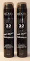 Produktbild: Redken Max Hold Hairspray  32 max Hold  Triple Take   2 x 300ml