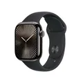 Produktbild: Apple Watch Series 10 (GPS + Cellular) Titan Schiefer 42mm MWXH3QF/A