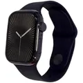 Produktbild:  Gebrauchsspuren auf dem Armband, - Apple Watch Series 10 - GPS + Cellular - 42 mm -  Schiefer Titan - Sportarmband ...