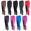 Produktbild: Pfiff 101197 Damen Reithose Vollbesatz Vollbesatzreithose Pink / Grau, 46