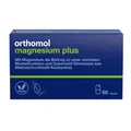 Produktbild: Orthomol Magnesium Plus - für eine normale Muskelfunktion - mit 150 mg Magnesium pro Kapsel und Superoxid-Dismutase aus Melonenfruchtsaft-Konzentrat - 60 Kapseln