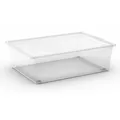 Produktbild: Keter Germany GmbH KIS C Box Allzweckbox in verschiedenen Größen, Mit Deckel, Farbe: Transparent, Größe: L (55 x 38,5 x H 16,5 cm) 272353