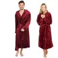 Produktbild: Blumtal Badenmantel, Dunkelrot, Textil, Gr. Xxl, Badtextilien, Bademäntel