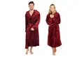 Produktbild: Blumtal Bademantel Bademantel Damen und Herren - kuschelig weicher Fleece Bademantel, mit Kapuze & Fronttasche