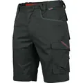 Produktbild: Würth MODYF Arbeitsshorts Stretch X Kurze Arbeitshosen für Handwerker Komfortable, strapazierfähige Shorts mit Flexibilität grau 42