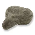 Produktbild: Reissner Lammfelle Fahrradsattel Bezug Fahrradsattelüberzug aus Merino Lammfell niederwollig FSB-A-1 mausgrau 30x20cm