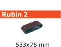 Produktbild: Festool Schleifband-Rubin L533X 75-P60 RU2/10 Stück