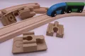 Produktbild: 20 BEIGE (Brücken-)Adapter für Duplo-/Brio-/Lillabo-/Playtive-Eisenbahn