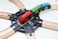 Produktbild: Drehscheibe für Brio | IKEA Lillabo | Playtive-Holzeisenbahn
