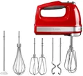 Produktbild: KitchenAid Handmixer 5KHM9212EER EMPIRE ROT, 85 W, 9 Stufen