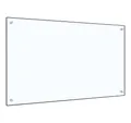 Produktbild: vidaXL Küchenrückwand Küchenrückwand Transparent 10060 cm Hartglas Nieschenverkleidung Sprit