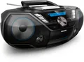 Produktbild: Philips AZB798T CD-Radio DAB+, UKW Bluetooth, CD, Kassette, USB Schwarz