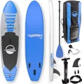 Produktbild: SereneLife SUP-Board Stand Up Paddling Board Set, SUP Board Komplettes Zubehör, Stand Up Paddle Board für Kinder & Erwachsene, Surfbrett & Tragetasche