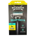 Produktbild: Wilkinson Rasierklingen Quattro sensitive, 9-tlg.