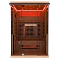 Produktbild: Infrarotkabine Infrarotsauna Wärmekabine Sauna 2 Person Vollspektrum Saunakabine