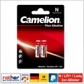 Produktbild: 1x CAMELION Batterien Plus Alkaline LR1 / N / Lady 2er-Blister (2 Batterien)
