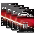 Produktbild: 4x 2er Blister CAMELION LR1 MN9100 Lady N PLUS Alkaline Batterien