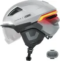 Produktbild: Abus Hyp-E Ace Helm gleam silver M (54-58 cm)