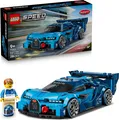 Produktbild: LEGO Speed Champions Bugatti Vision Gran Turismo Hypersportwagen - Modellbau mit sammelbarer Fahrer Minifigur - Gaming Geschenkidee für Jungen ab 9 Jahren und Motorsportfans - 77253