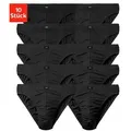 Produktbild: H.I.S Slip Männer Unterhose (Packung, 10-St) in Unifarben schwarz 3 (XS)