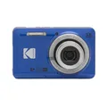 Produktbild: Kodak PIXPRO FZ55 blau - Digitalkamera 16 MP mit 5x optischem Zoom - 27mm Weitwinkelobjektiv, 1080p Full HD-Video