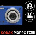 Produktbild: Kodak Pixpro FZ55 Digitalkamera Blau - 16MP, 1080p Full HD Video, 5-Fach