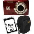Produktbild: Kodak FZ55 rot Digitalkamera Set Angebot