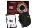 Produktbild: Kodak Kodak FZ55 rot Digitalkamera Set Angebot Kompaktkamera
