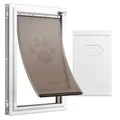 Produktbild: VEVOR Haustierklappe Katzenklappe Hundeklappe Magnetklappensystem Aluminium S