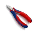 Produktbild: KNIPEX Elektronik-Seitenschneider 115mm ohne Facette, spitzer Kopf