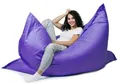 Produktbild: sunnypillow XL Sitzsack, Riesensitzsack Outdoor & Indoor 100 x 150 cm mit 140L Styropor Füllung Sessel für Kinder & Erwachsene Sitzkissen Sofa Beanbag viele Farben und Größen zur Auswahl Violett