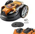 Produktbild: Lawnmaster OcuMow16 Rasenroboter, Hindernisvermeidung, leise, bis 200m²,kabellos
