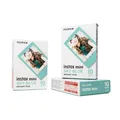 Produktbild: 3x Fujifilm Instax Mini Sky Blue Blueframe Frame Sofortbild Film blauer Rahmen