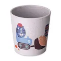 Produktbild: Koziol CONNECT CUP S TRUCKS Kindertrinkbecher 190 ml | für Kinder ab 6 Monate | biozirkulärer Kunststoff, bruchfest, stapelbar, spülmaschinengeeignet | für Zuhause und Unterwegs (organic purple grey)