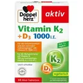 Produktbild: Doppelherz Vitamin K2+d3 1000 I.e. Tabletten